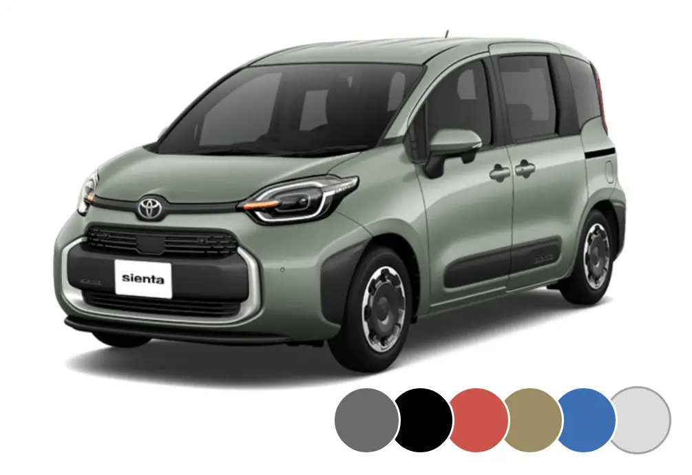 1/30 Sienta ダークグレー 新型シエンタ 1/30 ミニカー ダークグレー