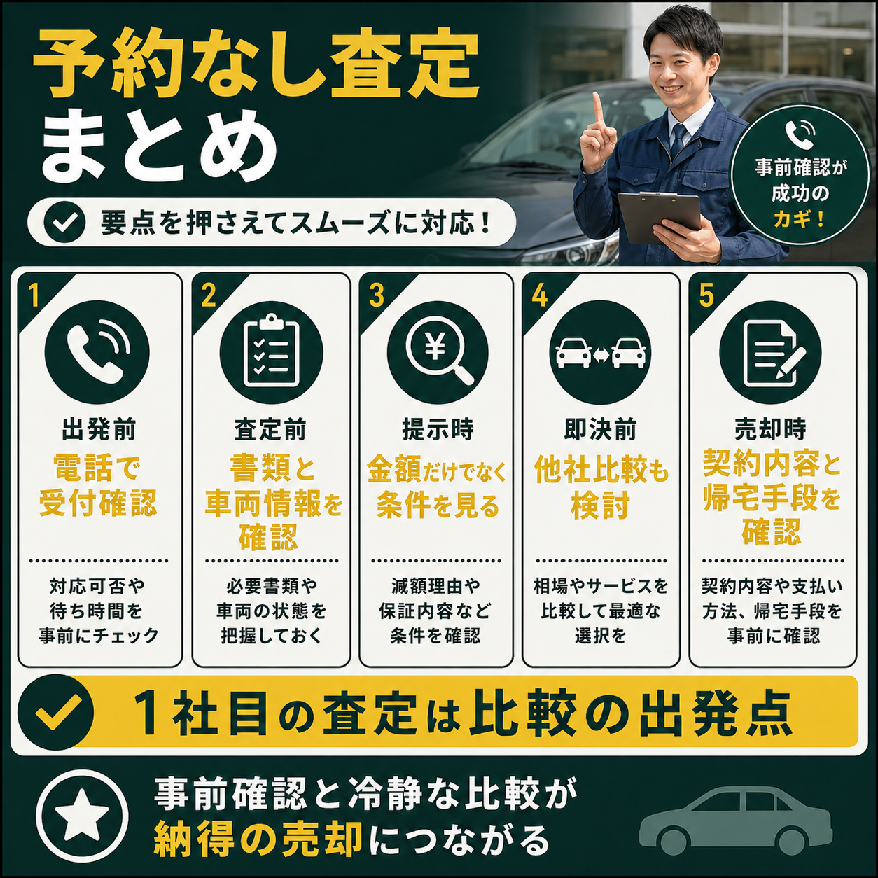 まとめ_予約なし査定